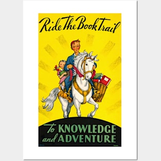 Ride the Book Trail 1934 Posters and Art